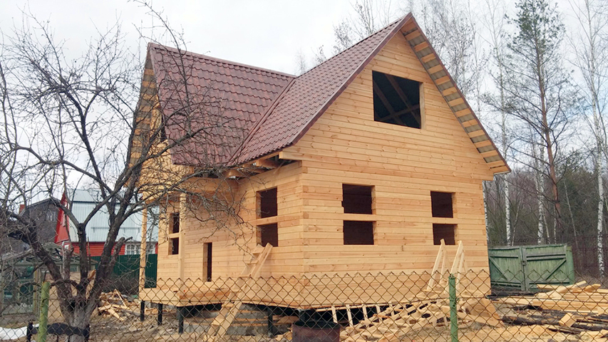 Отзыв 4. Дом из профилированного бруса, 8,7х5,6 метров